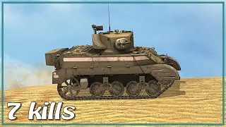 #WoTBlitz 1v2 / M5 Stuart / 7 frags / 1.7k dmg