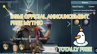 BGMI OFFICIAL ANNOUNCEMENT 📢/ HOW TO FIX Cycle badge glitch and get Cycle 9 rewards in BGMI S27