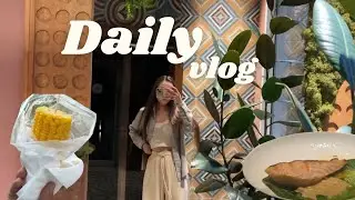 Mom's arrival VLOG ☁️ 6 a m  Productive days in my life interesting cafes  apartment viewing