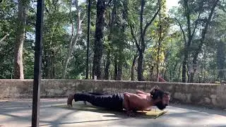 Jump back and jump forward Ashtanga