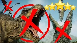 HOW MANY STARS CAN I GET WITHOUT DINOSAURS? | Jurassic World Evolution 2