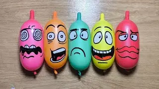 The Shocking secret to Making Hilarious Slime with long Balloons -Satisfying slime videos#1