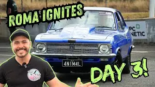 ROMA Ignites Day 3! - No Prep Drag Racing In Outback Queensland