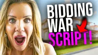 How to start a BIDDING WAR as a listing agent...and get MULTIPLE OFFERS [real estate script]