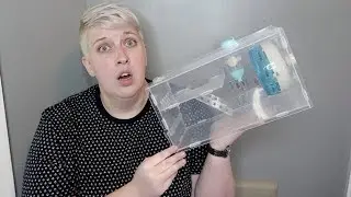 TINY ACRYLIC HAMSTER CAGE