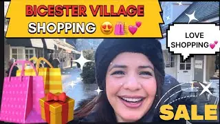 Bicester Village Shopping Vlog 🛍️ | Luxury Brands and Amazing Deals🔥✨