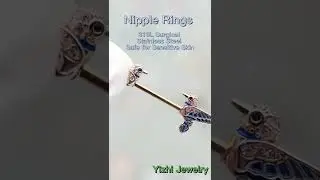 nipple ring short vedio  | Top 10 Body Jewelry Factory in China