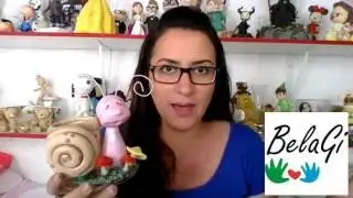 DIY- Porta canetas Caracol - Massas BelaGi