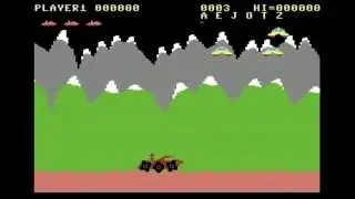 C64-Longplay - Moon Patrol