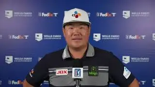 Sungjae Im Friday Flash Interview 2023 Wells Fargo Championship &middot; Round 2