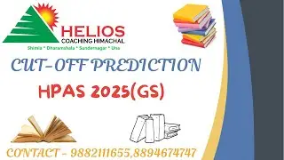 Cut-Off Prediction HPAS 2025 (GS) #hpas #hppsc #helioscoaching #hpsscclerk