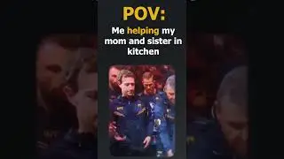 I'm a DISASTER in the Kitchen! 😆| When I try to help my mom and sister in the kitchen #memes #shorts