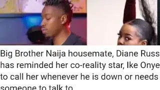 DIANNE KIND HEARTEDLY CONSOLES IKE OVER HER BREAK UP WITH MERCY