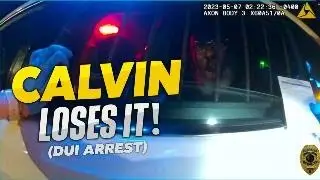 Calvin Riley Sr. MELTDOWN in Police Car! Shocking DUI Arrest