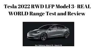 Tesla Model 3 RWD How Much Real World Range do you get?