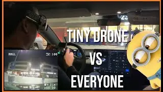 TINY drone vs grocery store | Guerilla whooping - 🚁😂