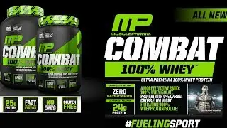 COMBAT 100% WHEY &ndash; новия боен протеин на MusclePHARM (Ст. Жеков)