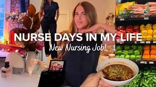 VLOG | New Nursing Job, Scrub Haul, Life Updates, Cooking, Nuuly Haul, and more!
