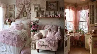 🌷 ENTER A Blush~Toned Reverie ✨ Feminine Ruffles, Lace & Shabby Chic Winter Cottage Style HOME DECOR