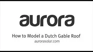 How to Model a Dutch Gable Roof (Attic Overhang)
