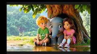 Lost in the Jungle! | Kids Adventure with Baby Elephant