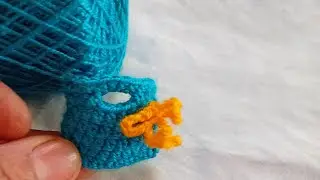 Crochet Mini Bag keychain,🧶🧶3alam oum hiba