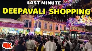 Exploring Singapore's Little India During Deepavali &ndash; Crazy Crowds, Lights, & Festival Shopping!