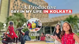 A PRODUCTIVE DAY IN MY LIFE IN KOLKATA - Amity University | #vlog | Mansi Gupta | MG420