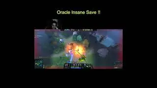 Watch This Oracle Insane Save !! Dota 2 #Shorts