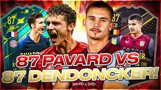 87 RATED MOMENTS BENJAMIN PAVARD OR STORYLINE 87 RATED DENDONCKER PLAYER REVIEW - FIFA 23