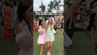 Off to the races! 🐎 👒 #delmar #sandiego #horseraces #openingday