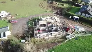 Builders in Plymouth : Drone Footage of New Build