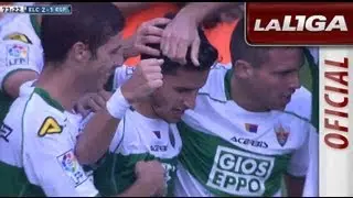 Gol de Coro (2-1) en el Elche CF - RCD Espanyol - HD