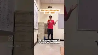 My final deal of the year with Math 1