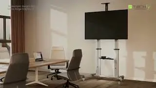 Guida all'installazione di ICA TR24 - Supporto mobile da pavimento per TV Ultra larghe 60-100