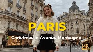 Walking Through Paris&rsquo; Most Elegant Street ✨ Avenue Montaigne Christmas Walk 2024
