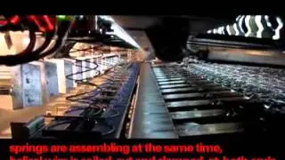 HuaJian SX 820i fully auto transfer machine for Bonnell spring units