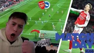 💥&Oslash;WN G&Oslash;AL AGAIN OLE OLE| ARSENAL 2-1 BRIGHTON PREMIER LEAGUE MATCHDAY VLOG 💥
