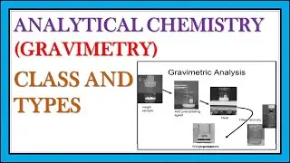 ANALYTICAL CHEMISTRY || GRAVIMETRY || GRAVIMETRY CLASSFICATION || INTRODUCTION TYPES GRAVIMETRY ||