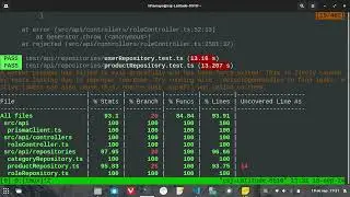 Running the backend test suite