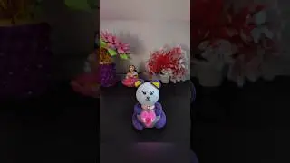 😍 Reuse Of LED Bulb 🐱//DIY Teddy Making Ideas 🧸✨#shorts#ledlights#reuse#teddy#diy#craft