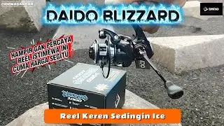 ‼️Review REEL PANCING DAIDO BLIZZARD POWERHANDLE & WATERPROOF #daidofishing
