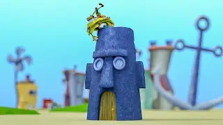 SpongeBob worst day ever  - [softbody simulation]
