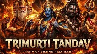 त्रिमूर्ति तांडव 🔱 | ब्रह्मा विष्णु महेश | Shiva × Vishnu × Brahma | Goosebumps