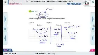 Mavi Set Matematik 3 - Logaritma - 5 📏