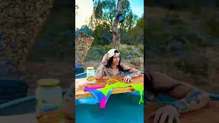 Can you guess how long it takes me to warm up my 400 gallon diy hot tub? 🤪 #diy #explore #tattoo