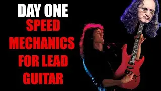 Day 1 - Working Through Speed Mechanics for Lead Guitar