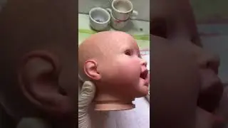 Tinta a óleo bebê reborn.