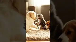 Did you find any difference #shorts #puppy #trending