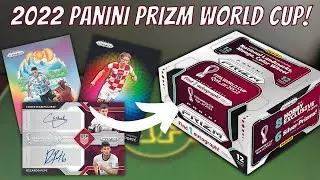 ONCE EVERY 4 YEARS!! 2022 Panini Prizm FIFA World Cup Qatar Hobby Box!